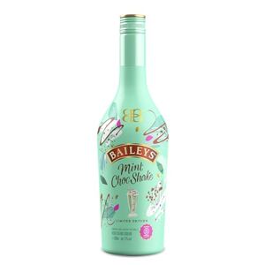 Baileys Mint Choc Shake Irish Cream Liqueur 17% vol 70cl Spirits Chocolate, Vanilla & Mint Flavour Great Over Ice Cream, Blended & in Cocktails