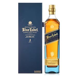 Johnnie Walker Blue Label Blended Scotch Whisky A Gift of Exceptional Rarity 40% vol 70cl Great in a Whisky Gift Set and for Drinks Connoisseurs Exquisite Scottish Whisky with Gift Box