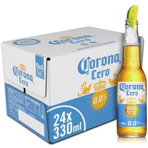 Corona Cero Alcohol Free Lager Beer 24 pack bottle, 0% ABV