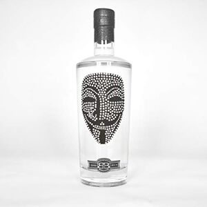 Premium Anonymous Vodka Gift for Men & Women by Bohemian Brands, Premium Birthday Alcohol for Hackers & Cosplay Geeks with Crystal Vendetta Mask, Distilled 5 Times for Superior Taste - 70cl
