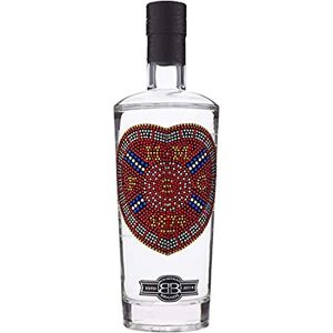 Heart of Midlothian Gifts for Men & Women Official Heart of Midlothian FC Crystal Edition Birthday Vodka for Hearts Football Fans Premium Alcohol by Bohemian Brands – 150 cl