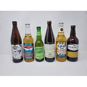 Bristol Cider Shop Low Alcohol Cider Selection Case - 6x 500ml Bottles 0.5% ABV Real Juice Craft Cider