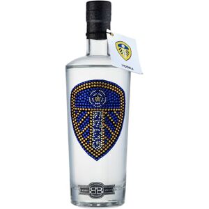 Leeds United Gifts for Men & Women, Official Leeds United FC Crystal Edition Birthday Vodka for Leeds Football Fans, Premium Alcohol by Bohemian Brands – 70 cl