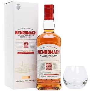 Benromach Cask Strength Vintage 2012 Batch 3 - With Branded Benromach Glass