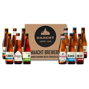 Haacht Mixed case of Belgium Beer 12 x 33cl Beer Gift Set Pack