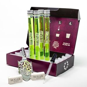 Tubeoptics “Green Fairy“ Finest Absinthe 70% ABV 80ml Box Set