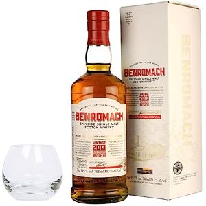 Benromach Cask Stregth 2013#1 - With Benromach Branded Glass