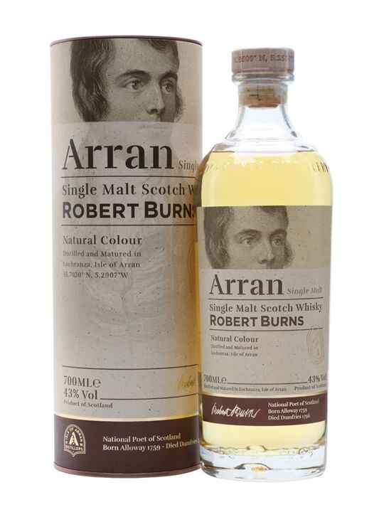 Arran Robert Burns Single Malt Island Single Malt Scotch Whisky