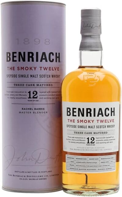 Benriach The Smoky Twelve / 12 Year Old Speyside Whisky