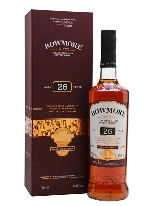 Bowmore 26 Year Old Wine Cask / Vintner's Trilogy Part 2 Islay Whisky