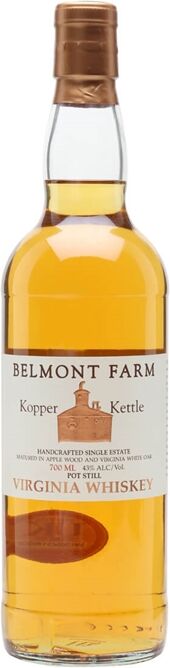 Kopper Kettle Virginia Whiskey / Belmont Farm Virginia Whiskey