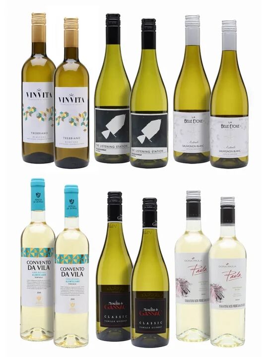 Various It'll be All White On The Night Wine Case / 12 Bottles
