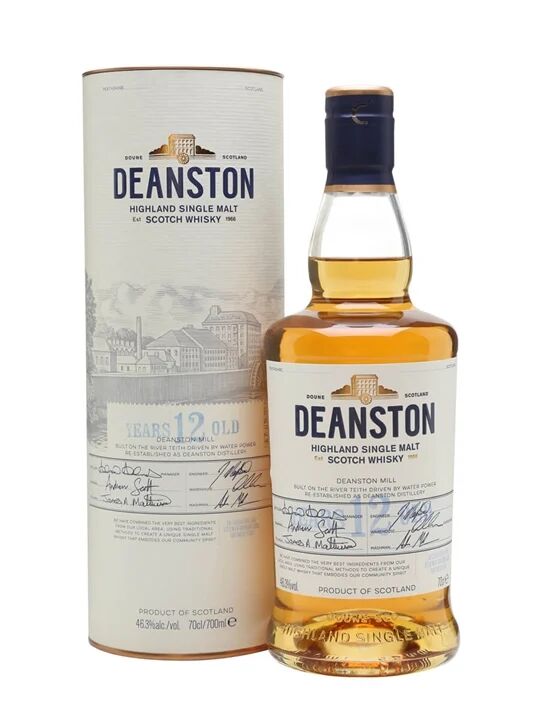 Deanston 12 Year Old / Unchillfiltered Highland Whisky
