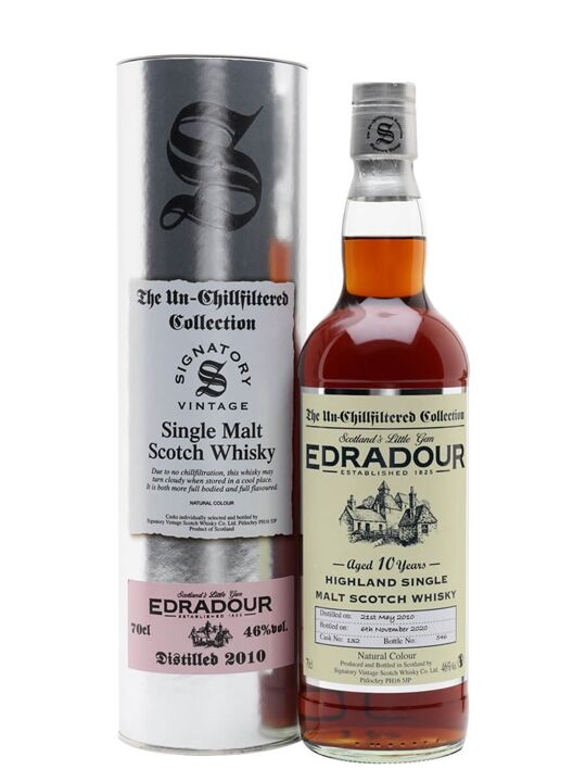 Edradour 2010 / 10 Year Old / Sherry Cask / Signatory Highland Whisky