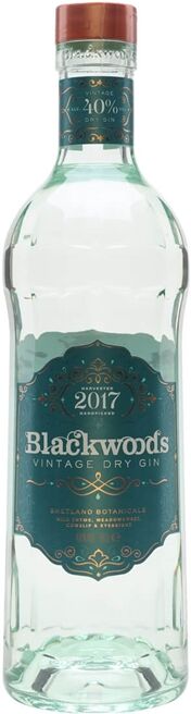 Blackwoods 2017 Vintage Dry Gin (40%)