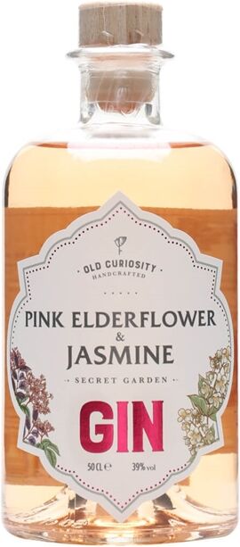 Old Curiosity Pink Elderflower and Jasmine Gin