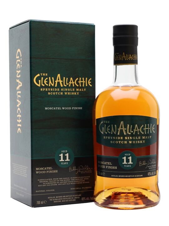 Glenallachie 11 Year Old / Moscatel Finish Speyside Whisky