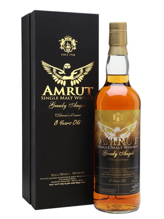 Amrut Greedy Angels / 8 Year Old / Bot.2017 Indian Single Malt Whisky