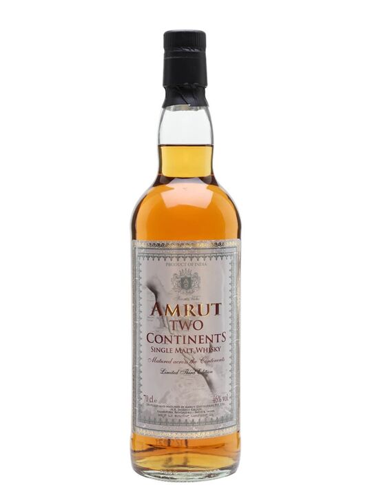 Amrut Two Continents / 3rd Edition Indian Single Malt Whisky