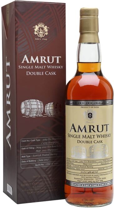 Amrut Double Cask / 3rd Edition Indian Single Malt Whisky