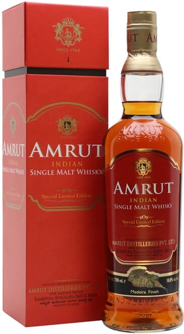 Amrut Madeira Finish Indian Single Malt Whisky