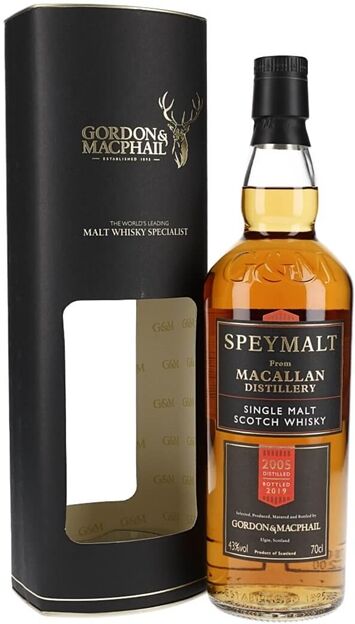 Macallan 2005 / Bot.2019 / Speymalt Speyside Single Malt Scotch Whisky