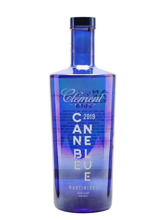 Clement Canne Bleue 2019 Single Traditional Column Rum