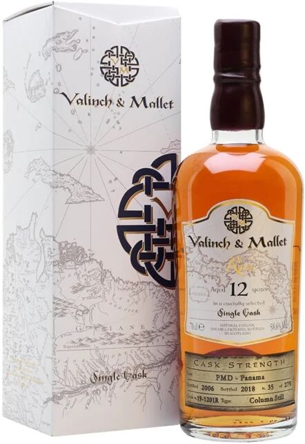 Panama PMD Panama 2006 / 12 Year Old / Valinch & Mallet Single Modernist Rum