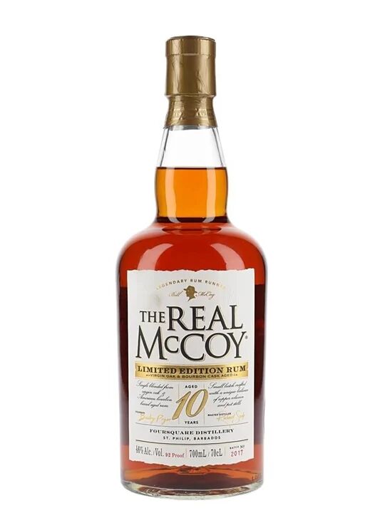 The Real McCoy 10 Year Old Rum / Virgin Oak