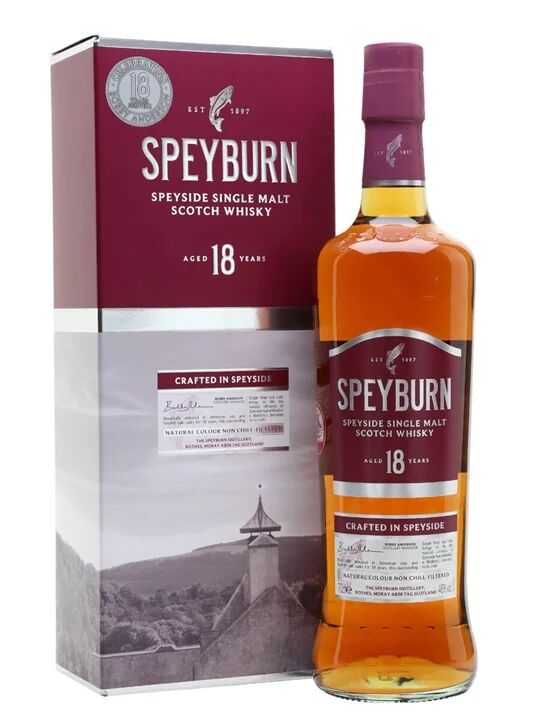 Speyburn 18 Year Old Anniversary Edition Speyside Whisky