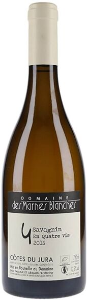 Domaine des Marnes Blanches Savagnin en Quatre Vis 2016/ Cotes du Jura / Marnes Blanches