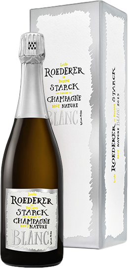 Champagne Brut Nature Louis Roederer et Philippe Starck 2015 - Country: Italy - Capacity: 0.75