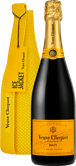 Champagne Veuve Clicquot "Yellow Label" Brut with Ice Jacket - Country: Italy - Capacity: 0.75