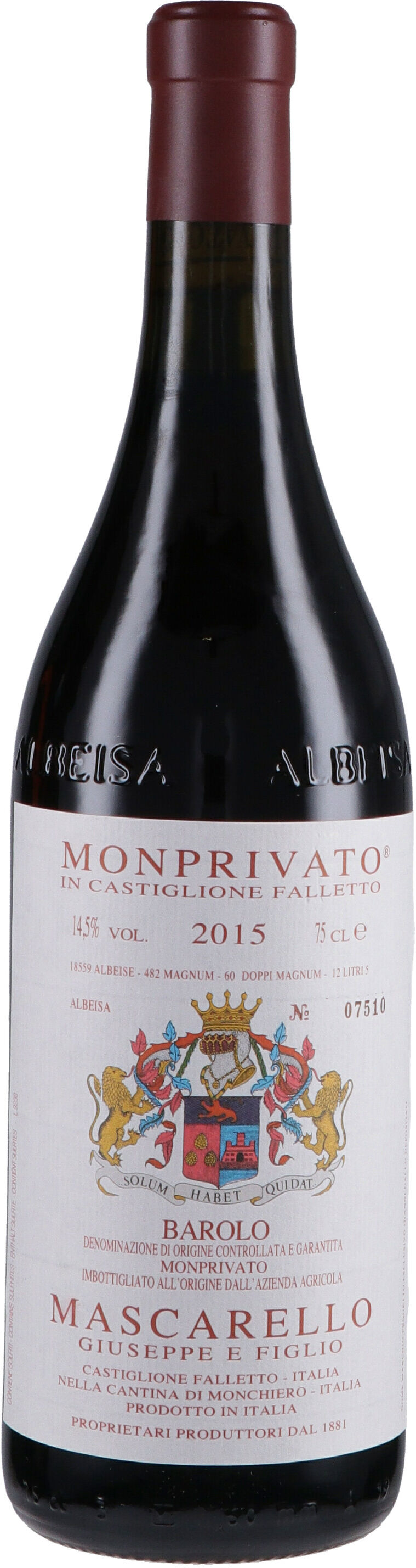 Mascarello Giuseppe & Figlio - Barolo Docg Monprivato 2015