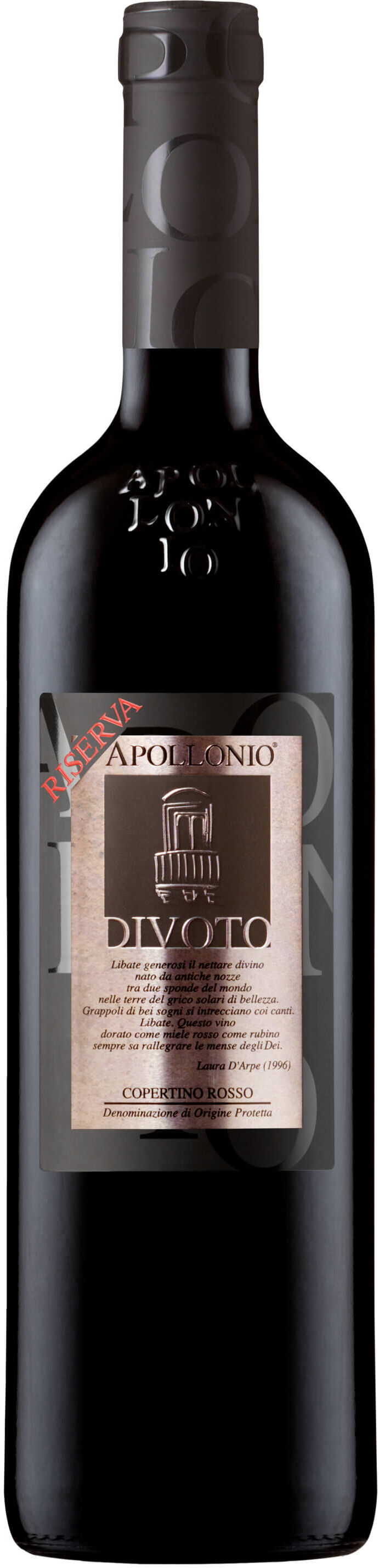 Apollonio - Copertino Rosso Riserva Divoto 2012