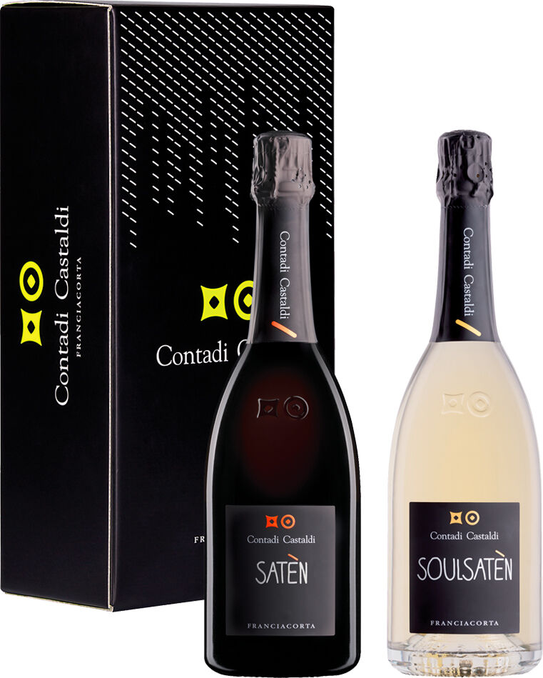 Contadi Castaldi - Satèn Edition: Franciacorta Satèn Docg 2016   Franciacorta Satèn Soul Docg 2015