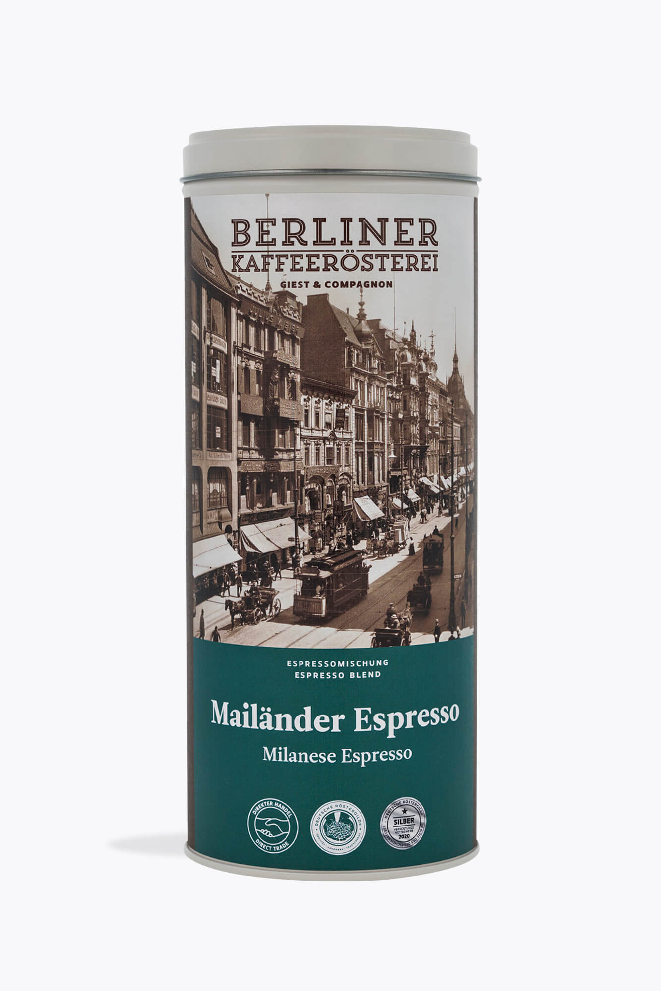 Berliner Kaffeerösterei Mailänder Espresso 125g Dose