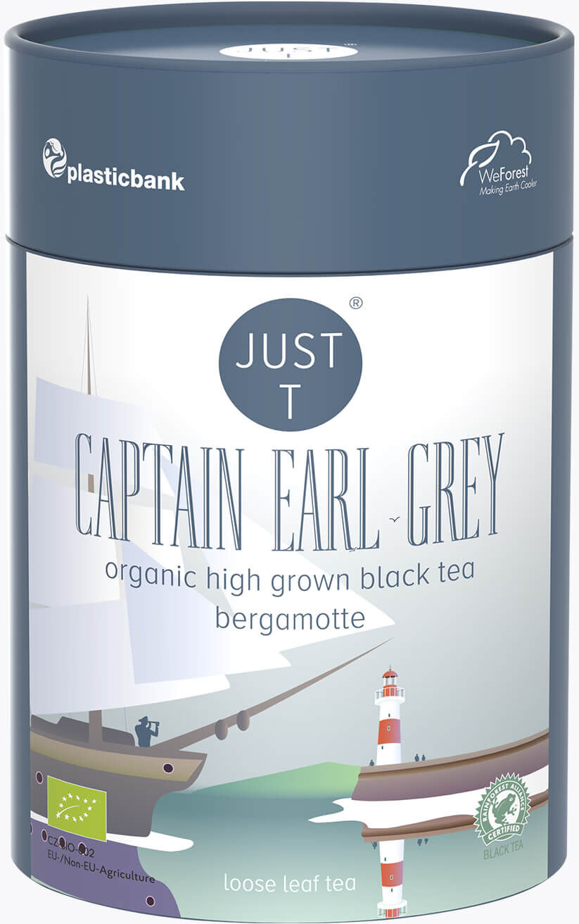 Just T Captain Earl Grey 80g loser Tee