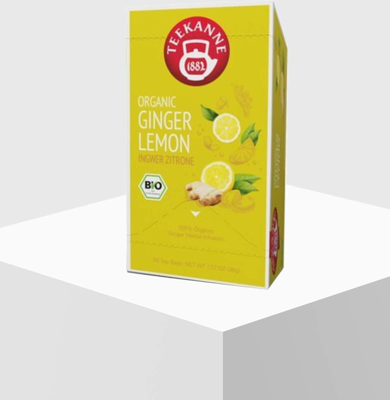 Teekanne Premium Organic Ginger Lemon