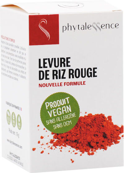 Phytalessence Levure de Riz Rouge 60 gélules