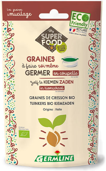 Germ'Line Germline Graines à Germer Cresson Bio 100g