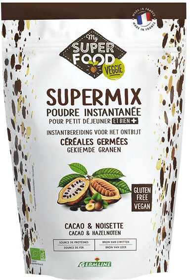 Germ'Line Germline Supermix Petit-Déjeuner Cacao Noisette Bio 350g