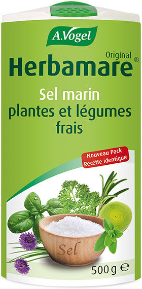 A.Vogel Herbamare Sel Marin Plantes et Légumes Frais Bio 500g