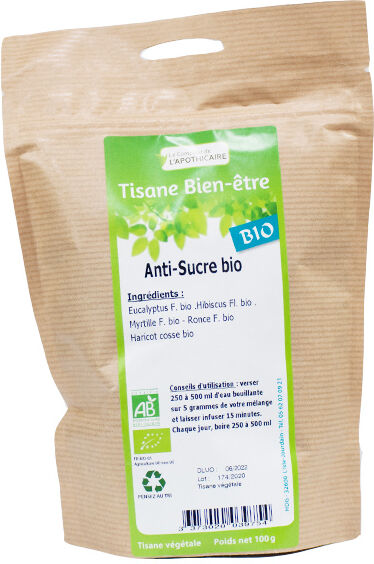 Le Comptoir de l'Apothicaire Comptoir de l'Apothicaire Tisane Anti Sucre Bio 100g