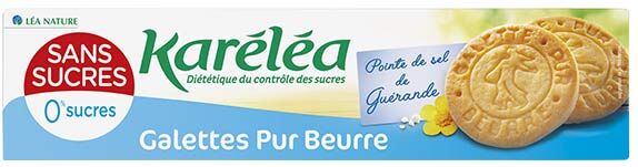 Karéléa Biscuits Sans Sucres Galettes Pur Beurre 150g