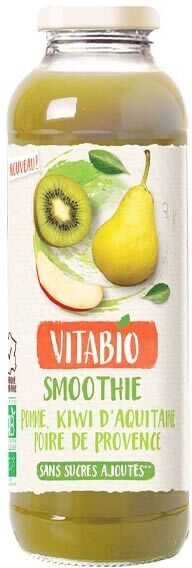 Vitabio Smoothie Pomme Kiwi Poire Bio 50cl