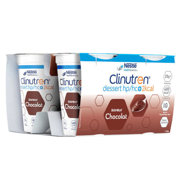 Clinutren Dessert HP/HC + Chocolat 4 x 200g