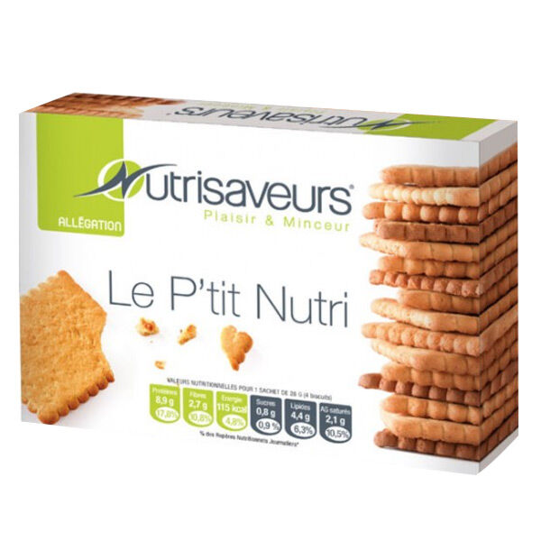 Nutrisaveurs Biscuits Le P'tit Nutri 4 unités