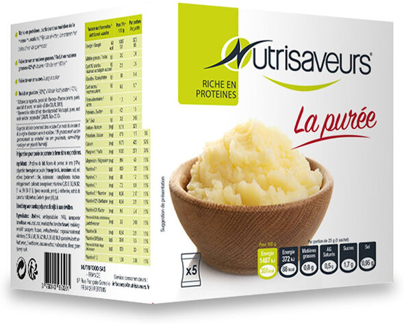 Nutrisaveurs La purée 5 x 25g