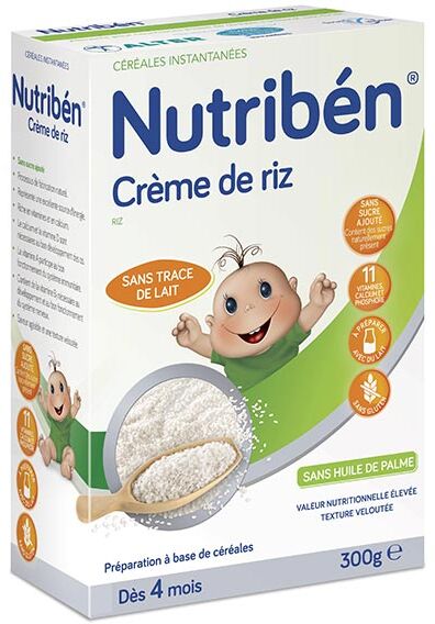 Nutriben Nutribén Crème de Riz +4m 300g